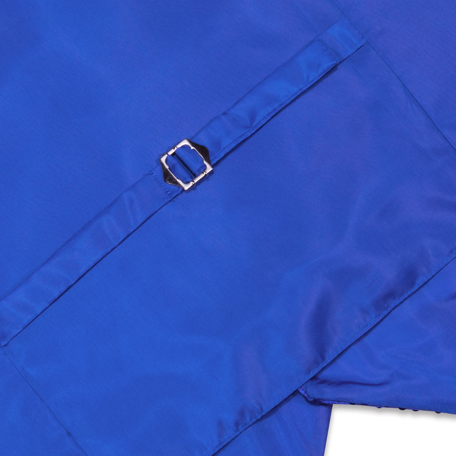 Hi-Tie Royal Blue Sequin Jacquard Collar Suit Vest Slim Fit Waistcoat for Wedding Groomsmen V-Neck Tuxedo Sleeveless Jacket 5