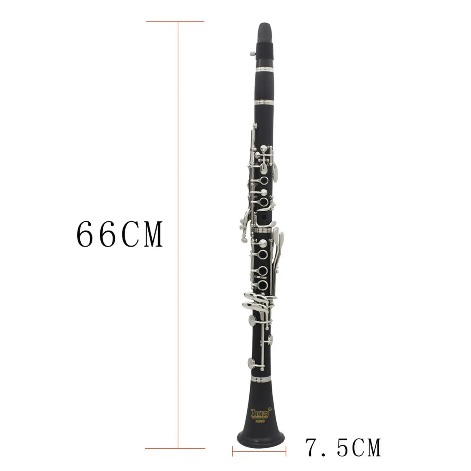 B Flat Clarinet Professional Bakelite Tube for Children Orchestra Holiday