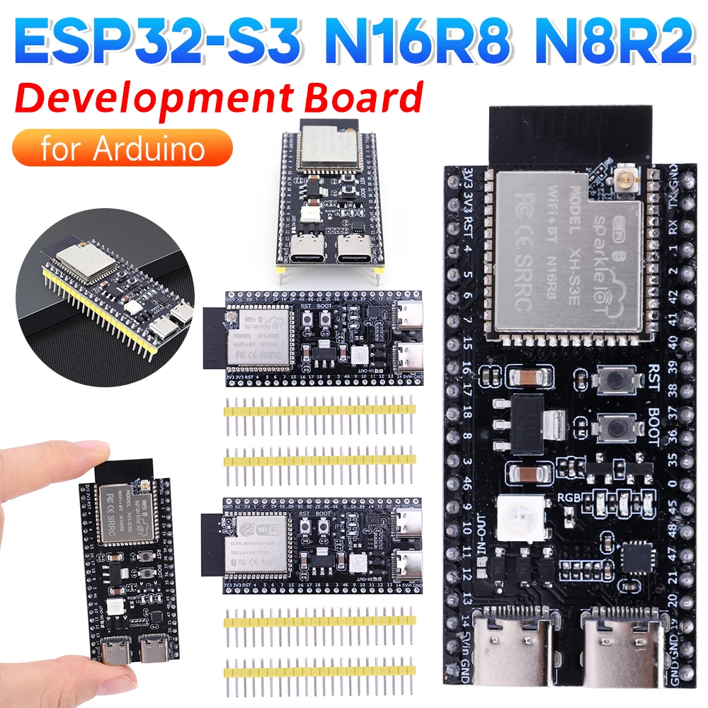 รูปสินค้า บอร์ดพัฒนา ESP32-S3 สำหรับโปรเจกต์ IoT