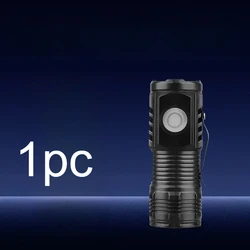 Rechargeable Waterproof Outdoor Torch - Ultra - Bright Portable Flashlight (Blue)
