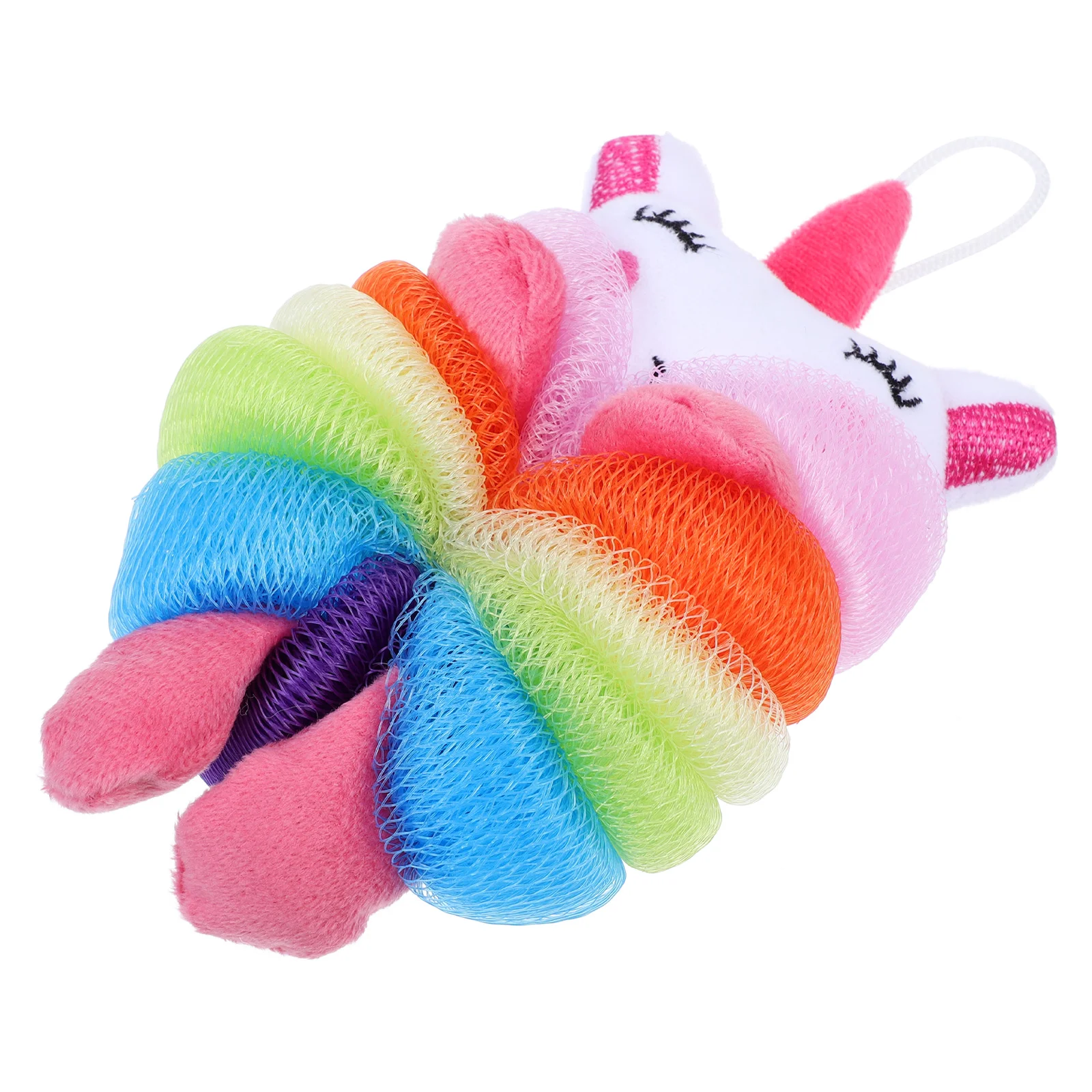 

Cartoon Bath Flowers Ball Sponge Mesh Shower Balls Tool Bubble Making Nets Kids Body Wash