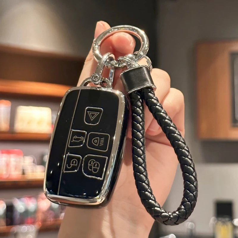 Otai Portachiavi In Lega Di Zinco Per Land Rover Range Rover Sport E Jaguar (XF, XE, XJ) – Guscio Protettivo Con Viti, Resistente, Facile Installazione - 5