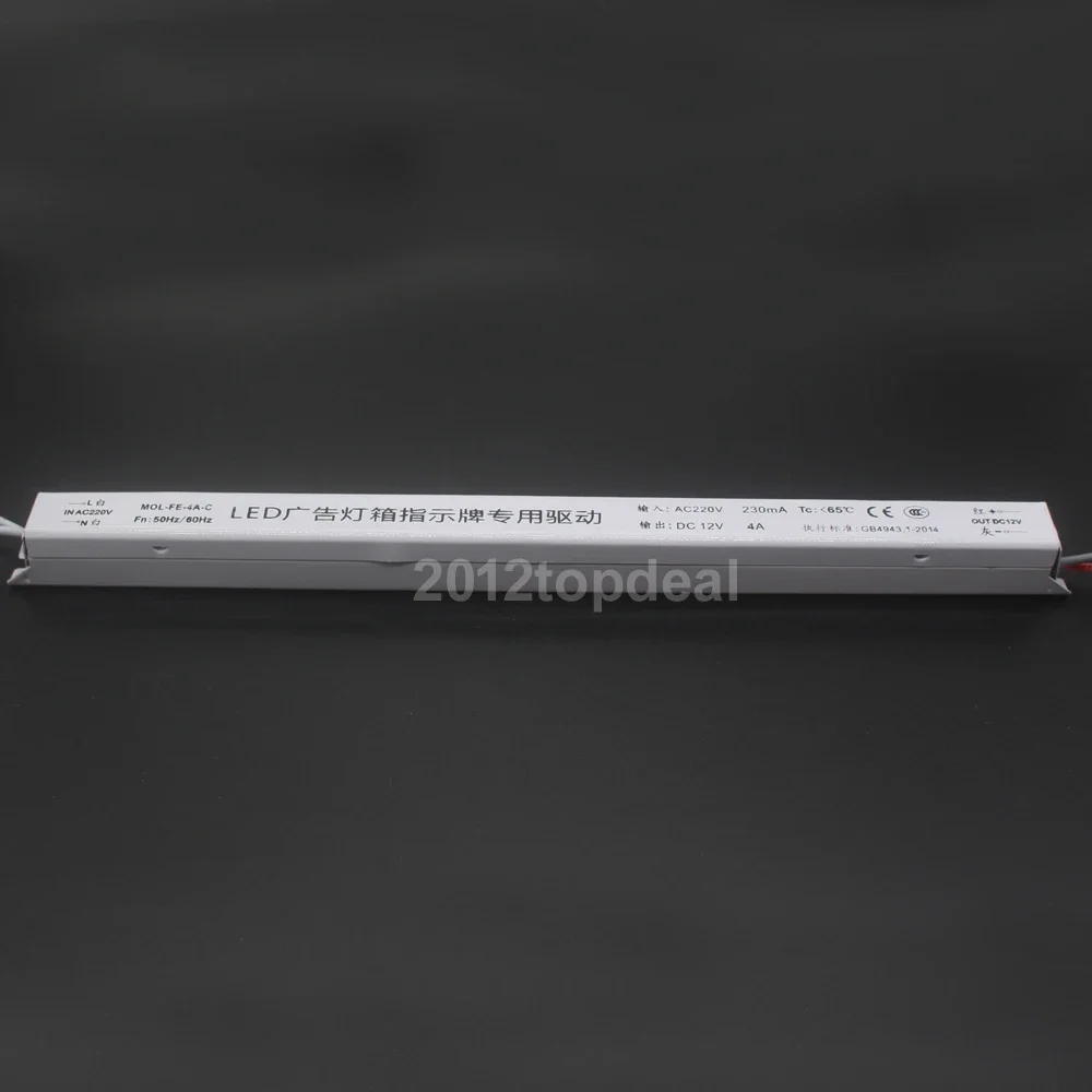 Description Picture 6 of itemHigh Quality Has Power Supply DC 12 V 1A 2A 3A 4A 5A Led Transformer For 5050 5730 2835 3014 5050 Has Led Strip Lights