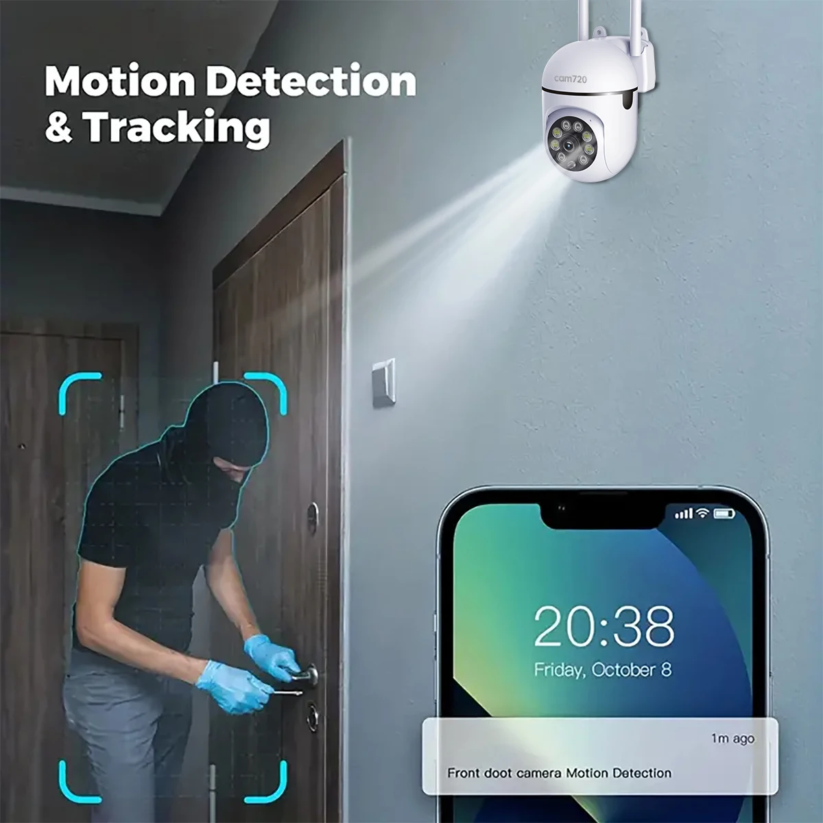 Cam720 HD WiFi IP Cameras Smart Home Wireless Security