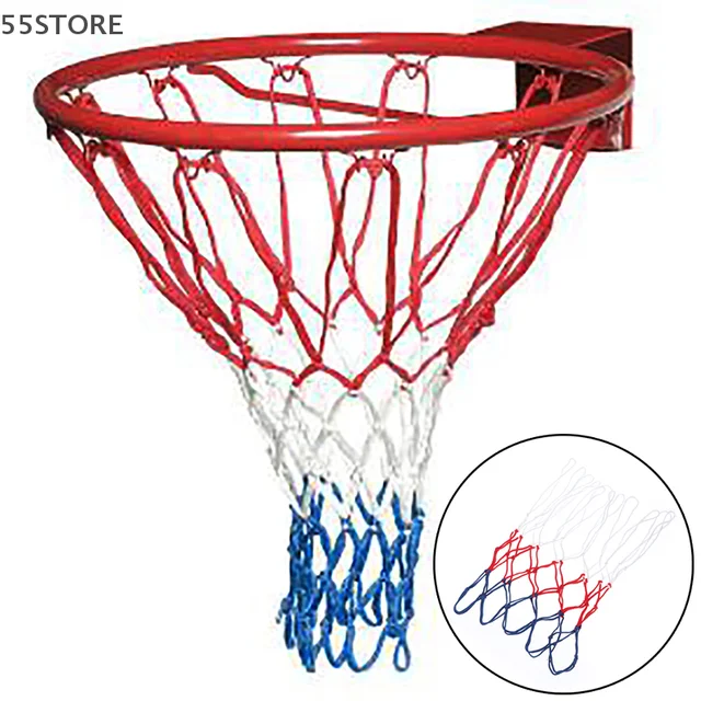 Nylon Standard Basketball Net Hoop Goal Standard Rim For Basketball Stands 5