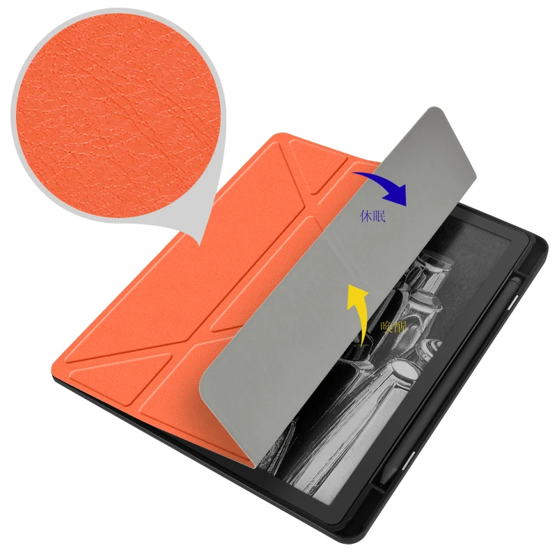 Matthew - Custodia per Kindle Scribe da 10,2 (2024/2022), in pelle sintetica PU, antiurto, pieghevole, sottile, con funzione sleep/wake automatica, per Kindle Scribe E-Reader da 10,2