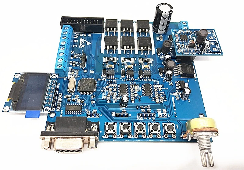 

High voltage brushless motor development board stm32 PMSM BLDC inductive non-inductive encoder FOC