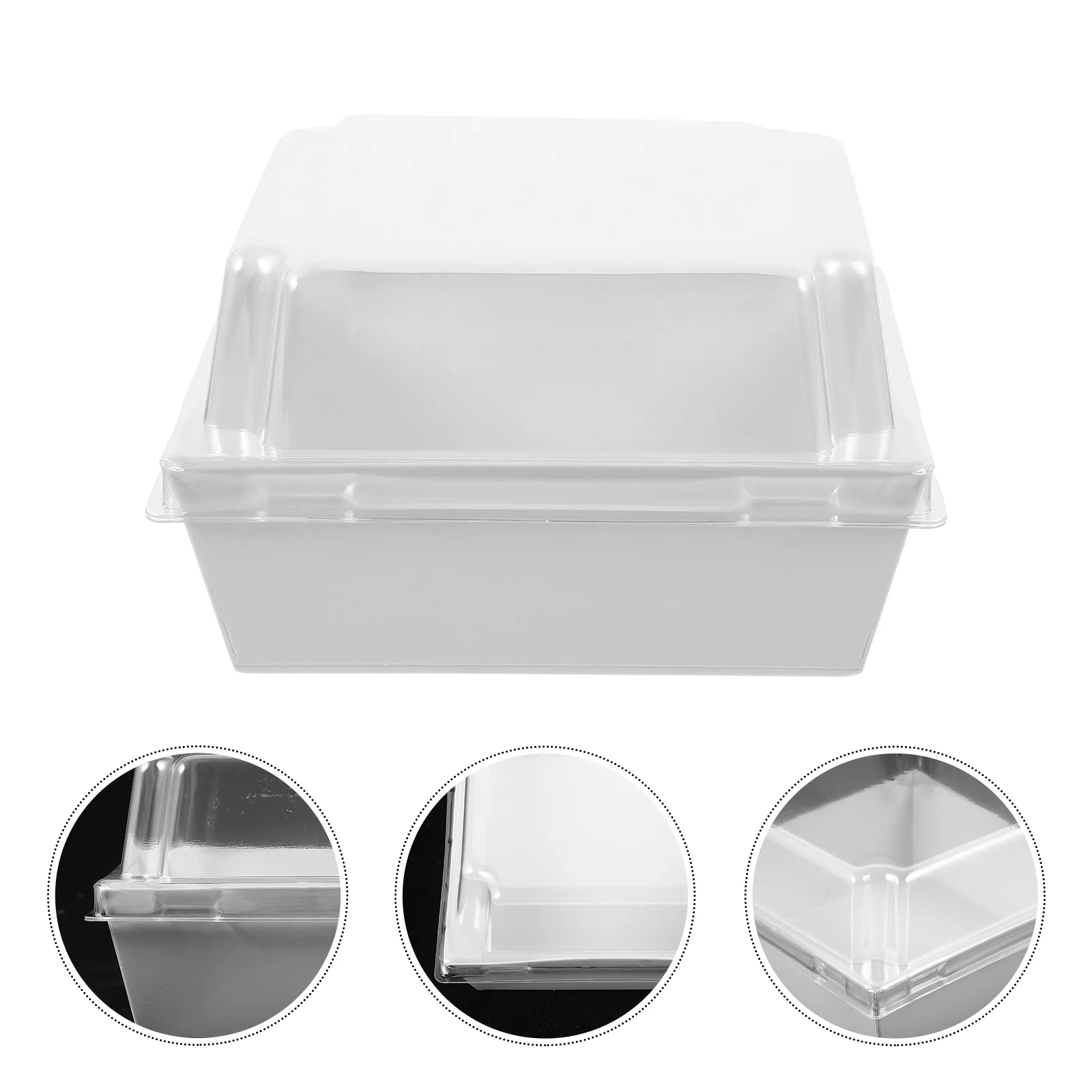 

Cookie Containers Cake Biscuit Party Accessory Mousse Holders Case Pie Slice Cupcake
