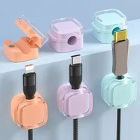 Bulk Macron Magnetic Wire Clips - Smooth Acrylic Cable Management System (Color Options, 12-Pack Minimum) 3