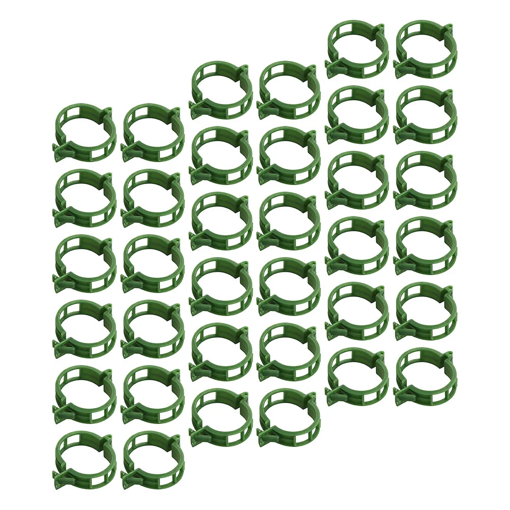 

Plastic Plant Support Clips Gardening Clamps Tomato Vine Fixing Clips