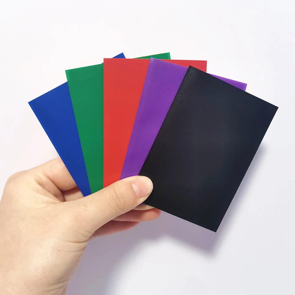 60/Bag Yu-Gi-Oh Matte Black White Red Card Sleeves YGO Trading Card Sleeve Deck Shield Card Protector Japan Mini Size 62x89mm 3