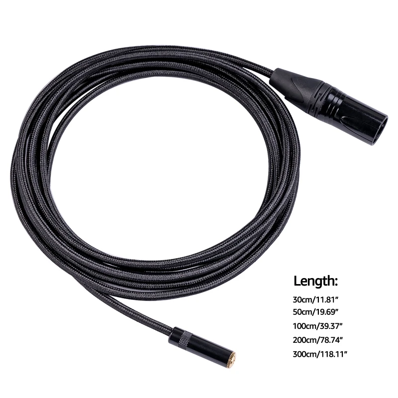 R91A  3.5mm  XLR  3Pin ׷ ̺ ǻ Ŀ   Ʃ