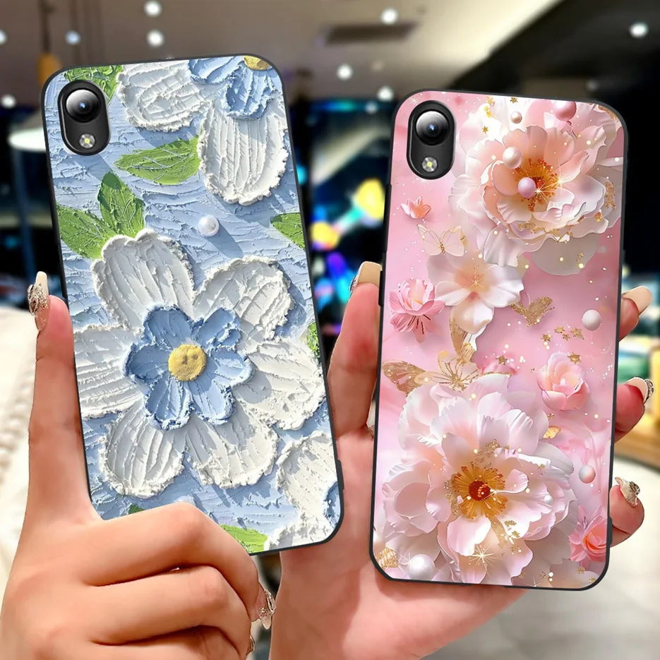 Stylish Painted Soft Silicone Phone Case Cover