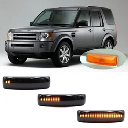 for Land Rover LR3 Discovery 3 L319 2005 2006 2007 2008 2009 Dynamic LED Side Marker Turn Light Signal Lamp