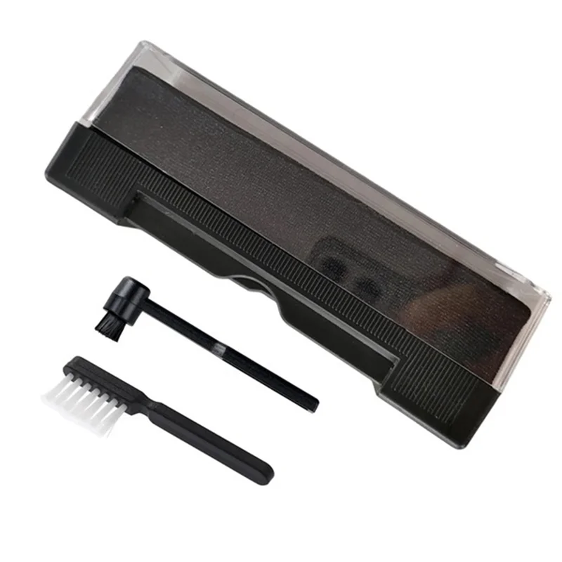 우수한 비닐 레코드 청소 키트 CD/LP 축음기 턴테이블 플레이어 액세서리 용 정전기 방지 벨벳 브러시 먼지 제거제