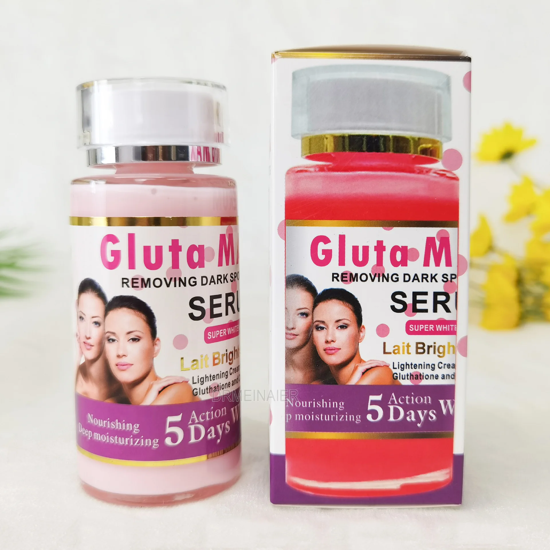 120ml Gluta Max Collagen Face Serum Repairing Essence Elasticizing Serum Original Solution Moisturizing Firming Face Skin Care 4