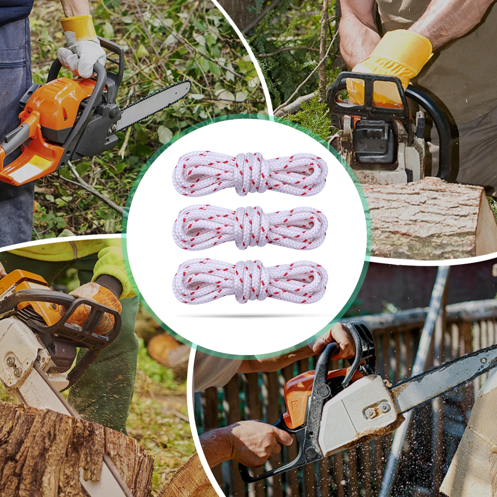 Corda Avviamento 2.5mm Per STIHL, HUSQVARNA, ECHO, HOMELE, McCulloch - Foto 8