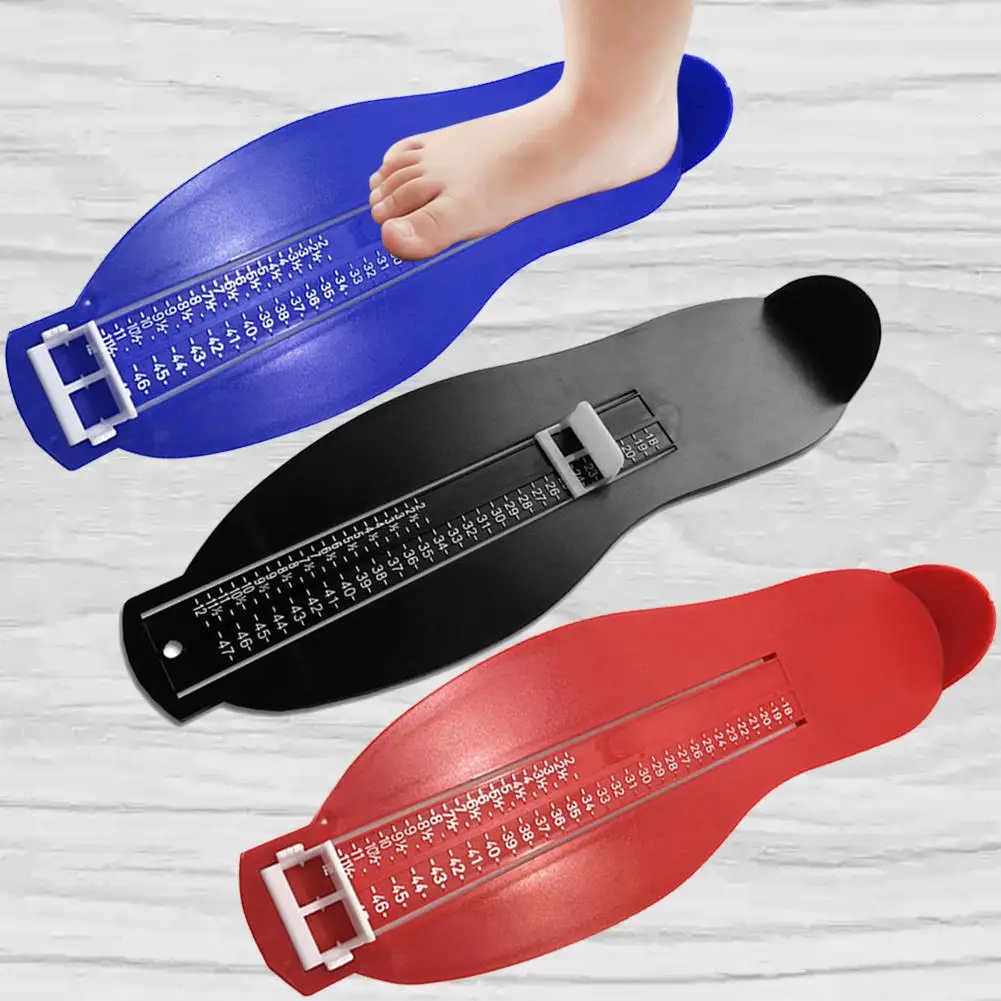 

Unisex EU/UK Foot Measure Tool Gauge Adults Shoes Helper Size Measuring Ruler Tools Adults Shoe Fittings 18-47 Yards