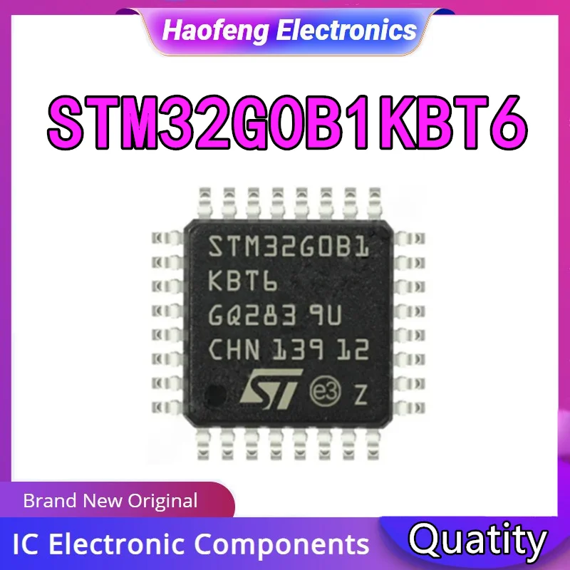 

STM32G0B1KBT6 LQFP32 32-bit Microcontroller Flash Memory Chip New Original in stock