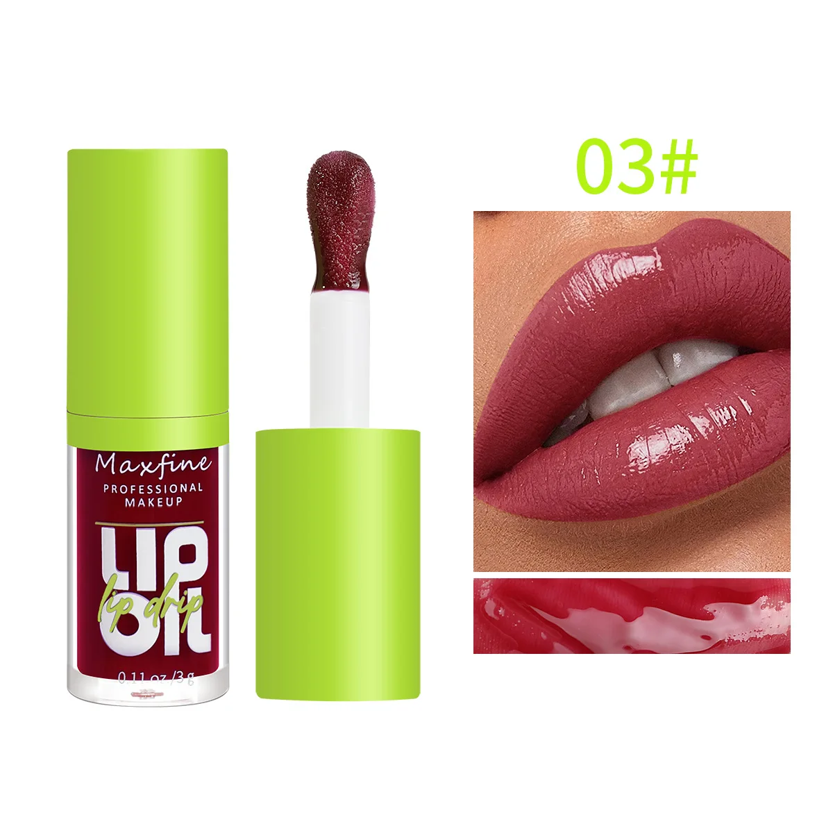 Waterproof Long-lasting Moisturizing Liquid Lip Gloss in Eco-Friendly Packaging