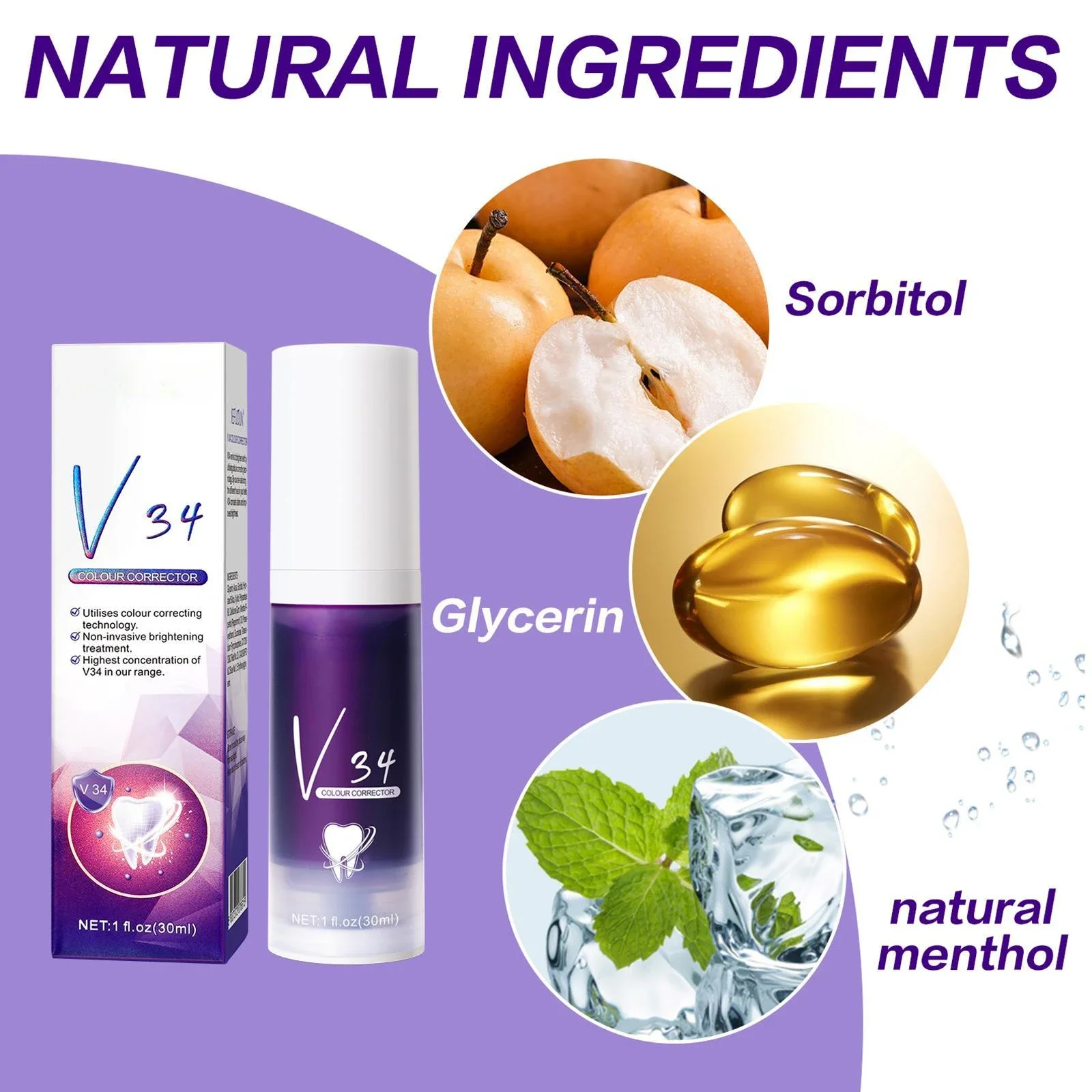 Рисунок 5 - Верхняя зубная паста для отбеливания зубов