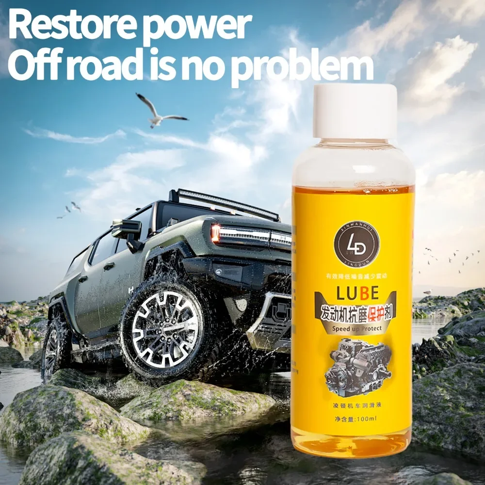Car Engine AntiWear Protective Agent Cylinder Three Way Catalytic Converter Cleaning Agent Fuel Cleaning Remove Carbon Deposits