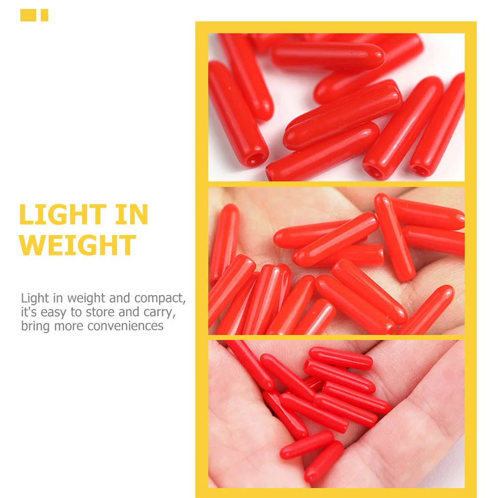 120 Pcs Tweezer Tip Protector Tweezers for Sticking Stickers Accessory Eyelash Extensions Cases Cover Sleeve Non-slip Silicone 4