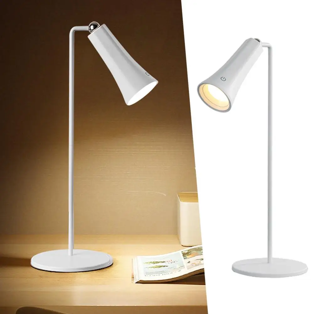 

LED Desk Lamp 3 Lighting Modes Dimmable Eye-Protecting Cordless Table Lamp For Home Office Bedroom Large Capacity Rechargea R5E8