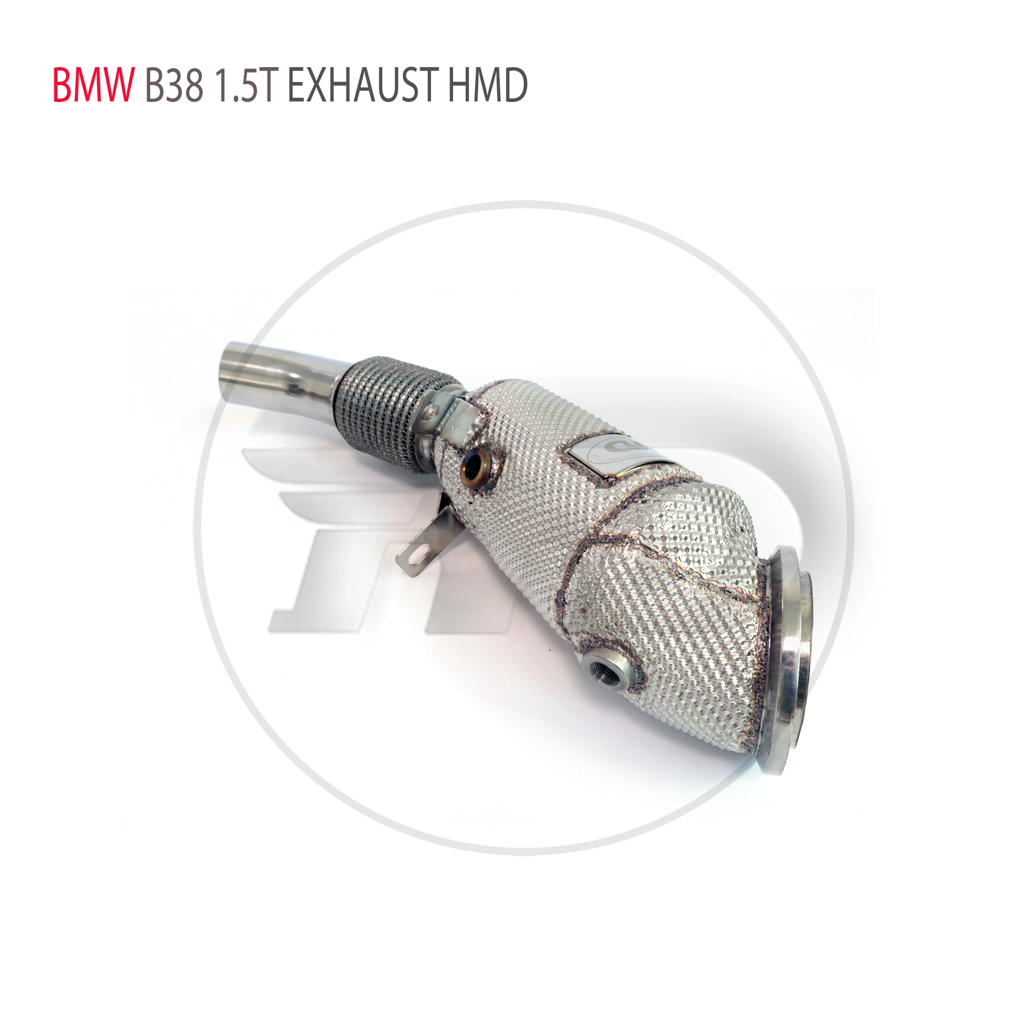 BMW B38 배기 시스템용 HMD 다운파이프, 스테인레스 스틸 성능 헤더, 촉매 자동차 액세서리