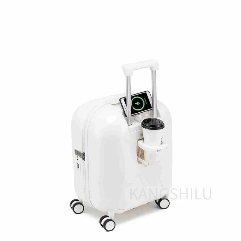 New Candy Color 20''24''26''28''-Inch Travel Suitcase With Wheels Carry-on Suitcase Roller Luggage Travel Trolley Case Zipper