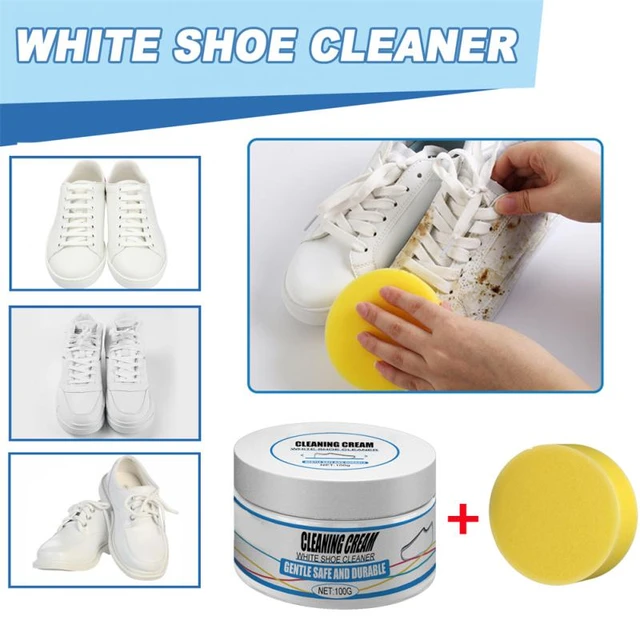 Multi-Functional Shoe Cleaning Cream Stain Remover,Shoes Whitening Cleaning,Snea