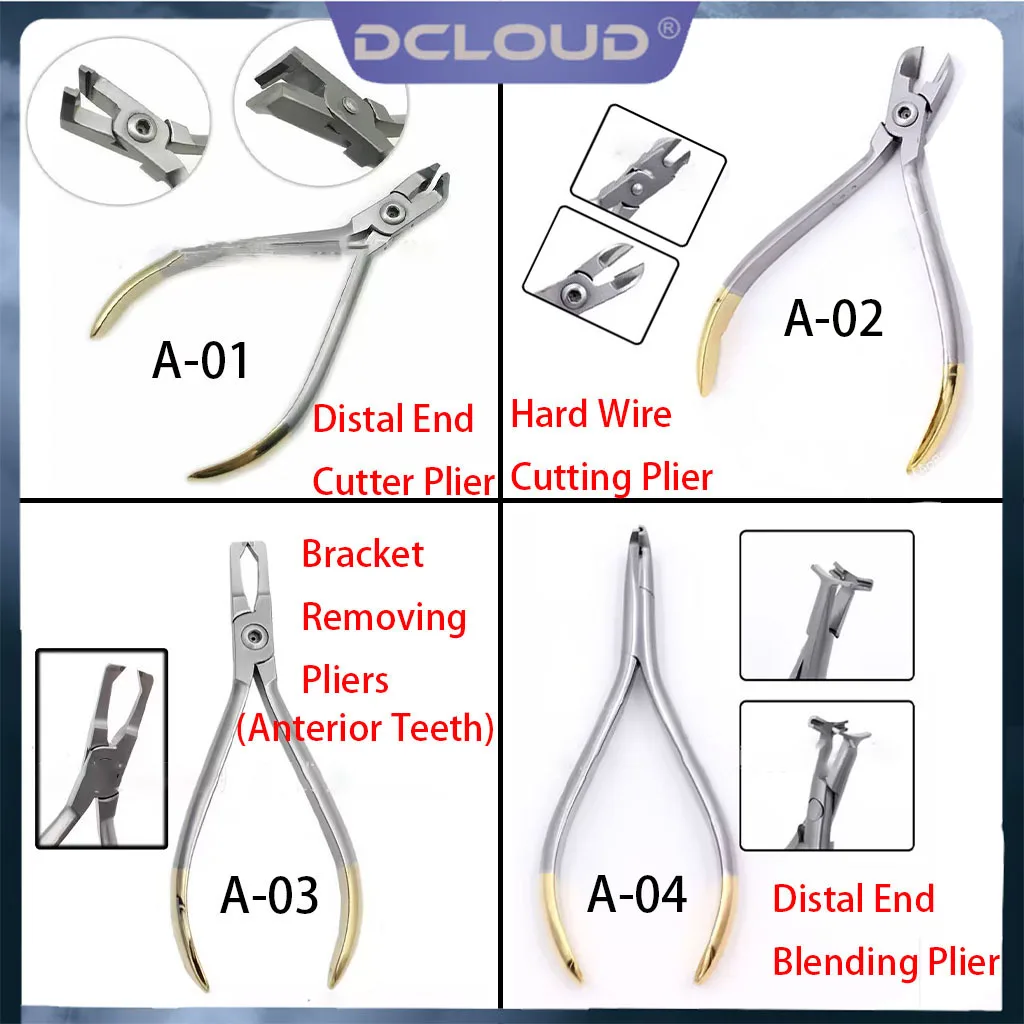 

1Pc Dental Orthodontic Pliers Forceps Brackets Removing Plier Looping Wire Bending Forcep Stainless Steel Dentistry Instrument