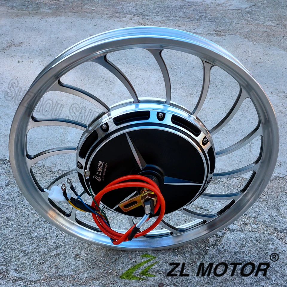 Moteur de moyeu de vélo électrique 36-48 V 350 W Moteur arrière sans