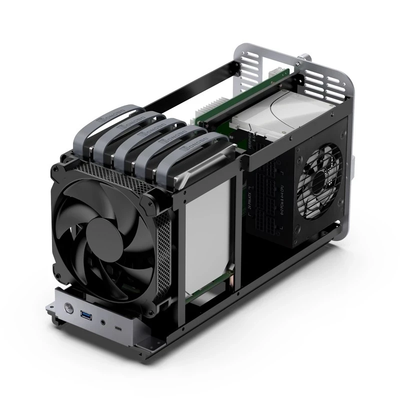 m*1様 JONSBO N1 5-BAY NAS ミニアルミニウムシャーシ Amazon.co.jp: JONSBO N1 Mini-ITX NASシャーシ、ITX