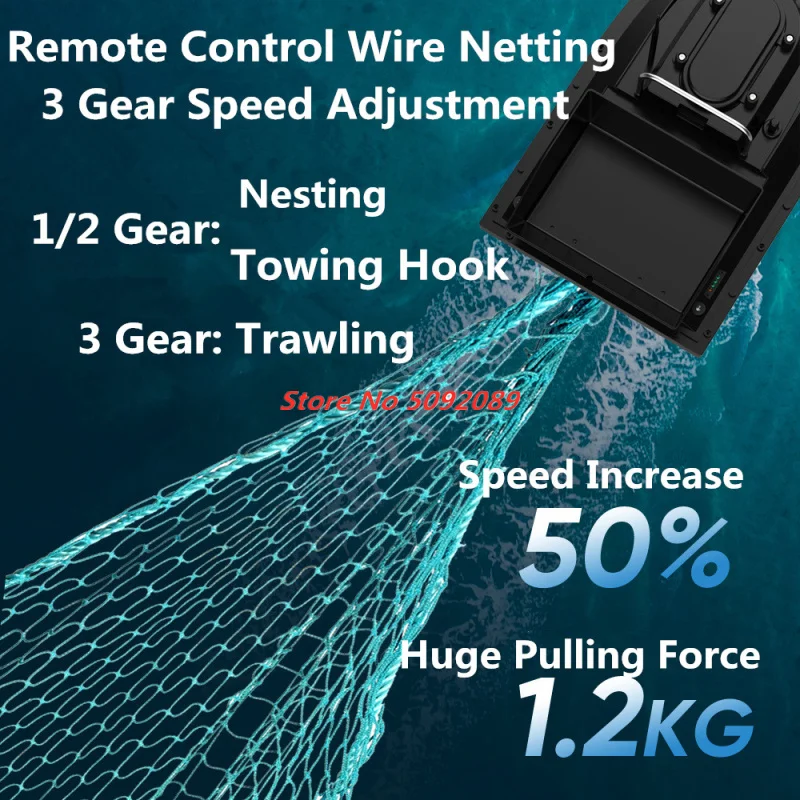 Smart 99 Points GPS Fishing Bait Boat 55CM 12V High Power Nesting Boat GPS Return Unhook Speed Adjust Fixed Speed GPS Bait Boat 5