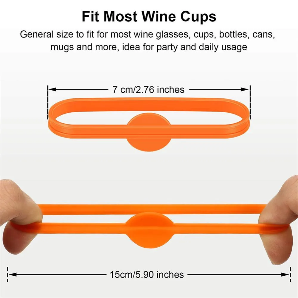 Party Supplies Cocktail Goblet Tag Bottle Strip Tags Wine Labels Beer Glass Cup Wine Glass Markers
