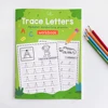 52Pages English 26 Letter Tracing Practice Book Copybook for Kid Children Learning Toys Workbook Montessori Alphabet 6
