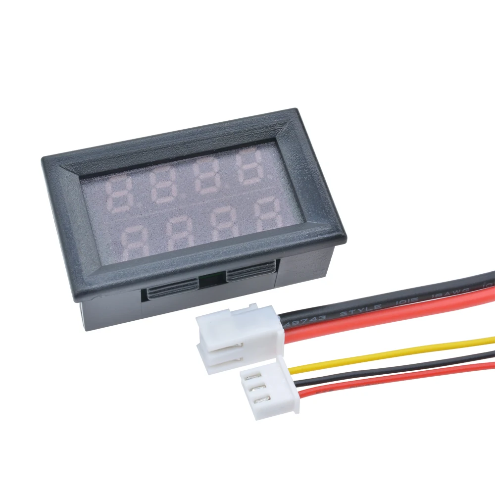 Mini Voltmetro Digitale Amperometro DC 100V 10A Pannello Amp - Foto 4