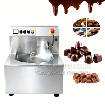 8kg 15kg Electric Chocolate Tempering Machine Chocolate Melting Tempering Pot Machine With Mixer For Restaurant And Hotel 1