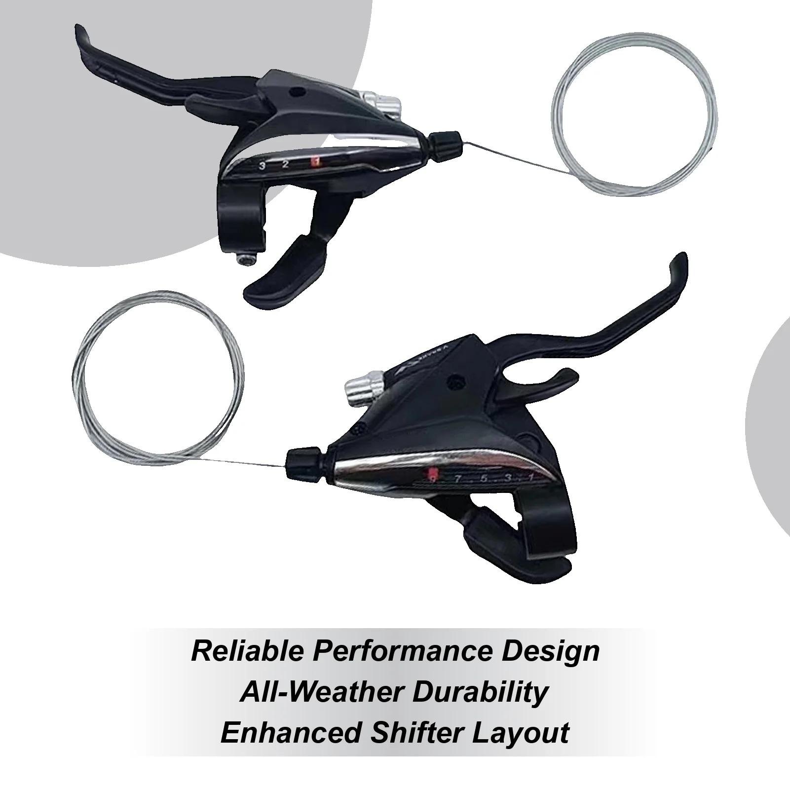 Premium 3x9 Speed Cycling Gear Shift Levers
