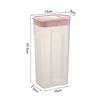 Kitchen Transparent Sealed Jar Plastic Household Cereals Grains Storage Box Hermetic Cans Organizer Bulk Classified Container 6