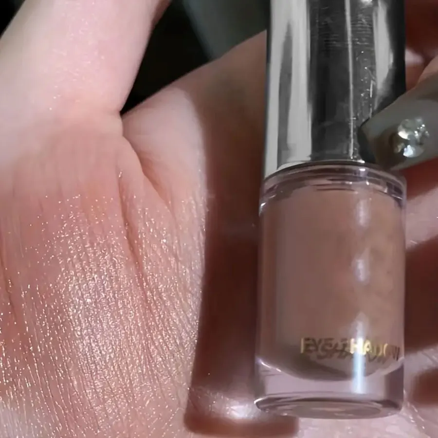 Glitter Liquid Eyeshadow Stick - Contouring Blush Pigment - Shimmer Matte Finish - Natural Cheek Shadow Cream Eye Makeup 3