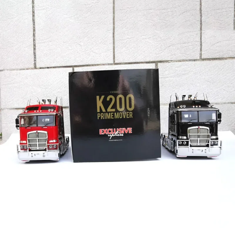 504-007 EXCLUSIVE 1/32 ケンワース K200 1/32 Kenworth K200 Prime Mover Truck Black Diecast Car Model