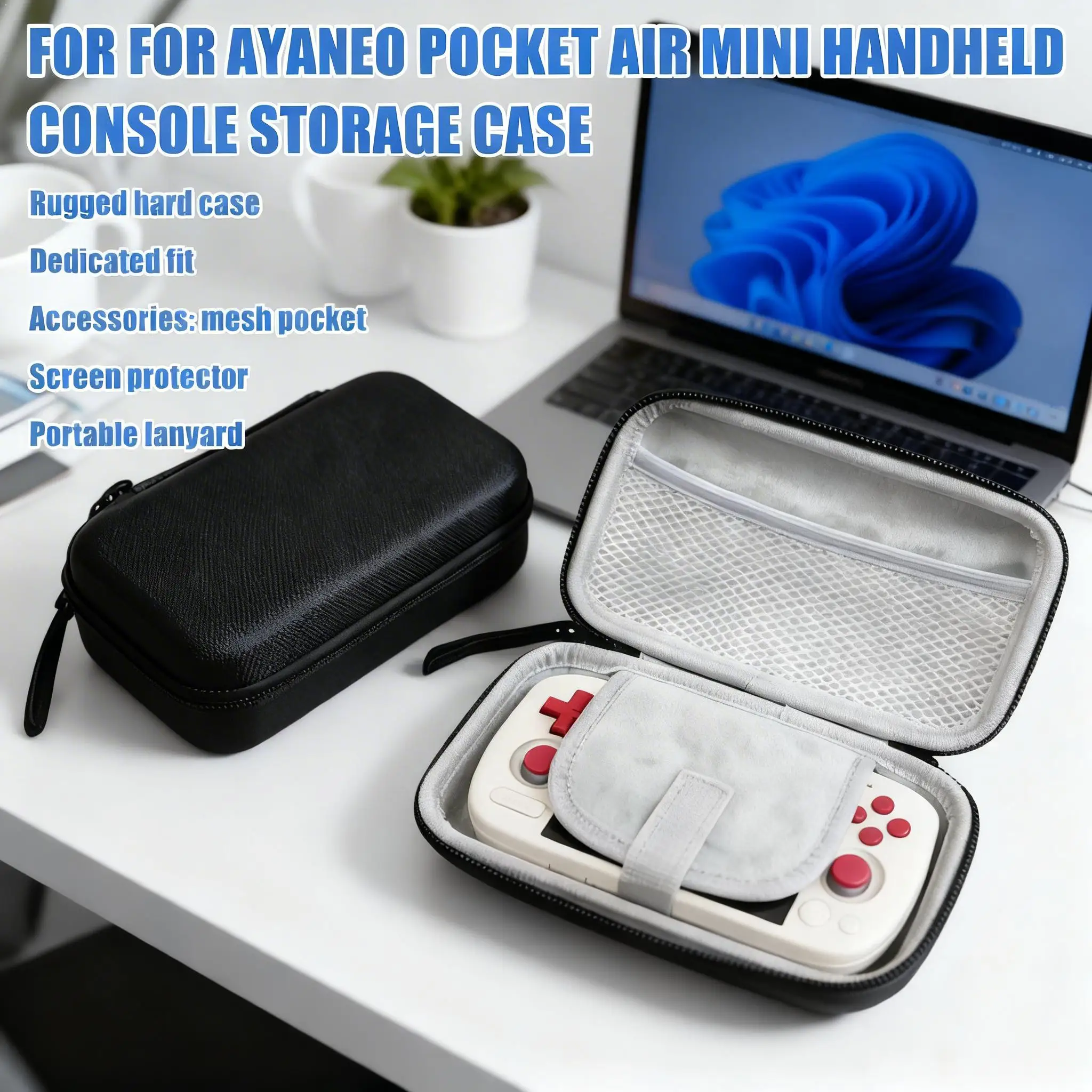 Ayaneo Pocket Air 휴대용 게임 콘솔 보호용 보관 가방 미니 충격 방지 운반 상자 액세서리