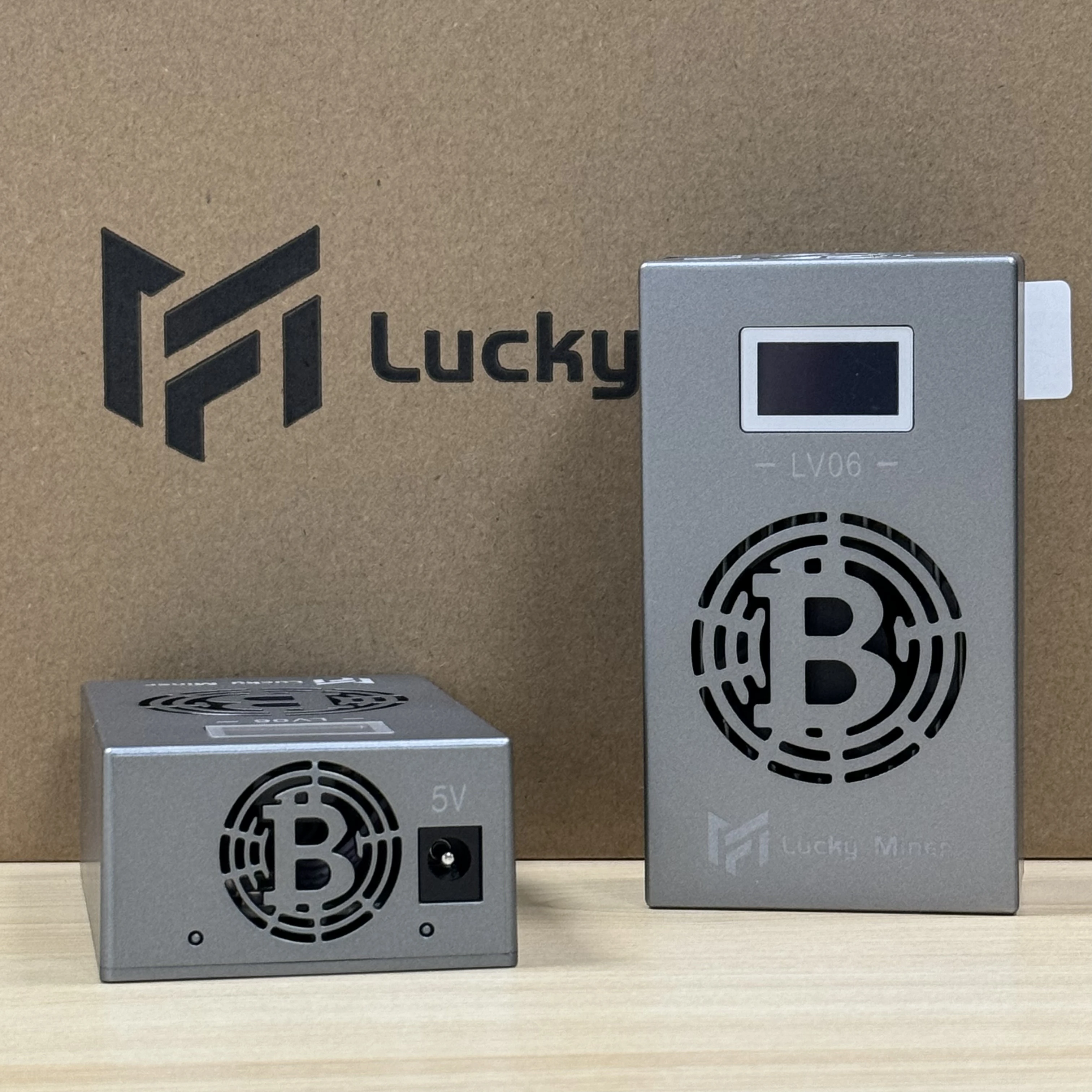 Lottery Miner BTC Solo 55KH/S - Low Power Bitcoin Mining With Acrylic Case  Mini Btc Miner