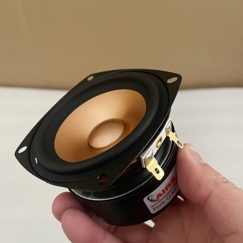 KYYSLB 3 Inch Full Frequency Speaker Amplifier Wooden Fever Passive Bookshelf Speaker Diy Computer Audio HIFI LoudSpeaker
