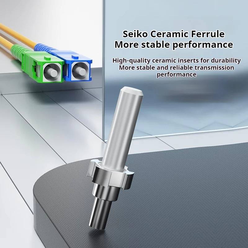 Fiber Optic Cable 10M SC APC to SC UPC Fiber Patch Cord Singlemode Simplex SMF 9/125&mu;m 3.0mm Carrier Grade