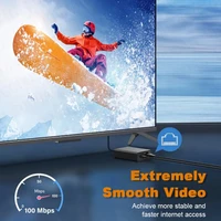 Type C 100Mbps External Adapter for Fire TV Stick HD 4K Micro USB C Port Networ Card External RJ45 For Router Plug Play Adapter 2