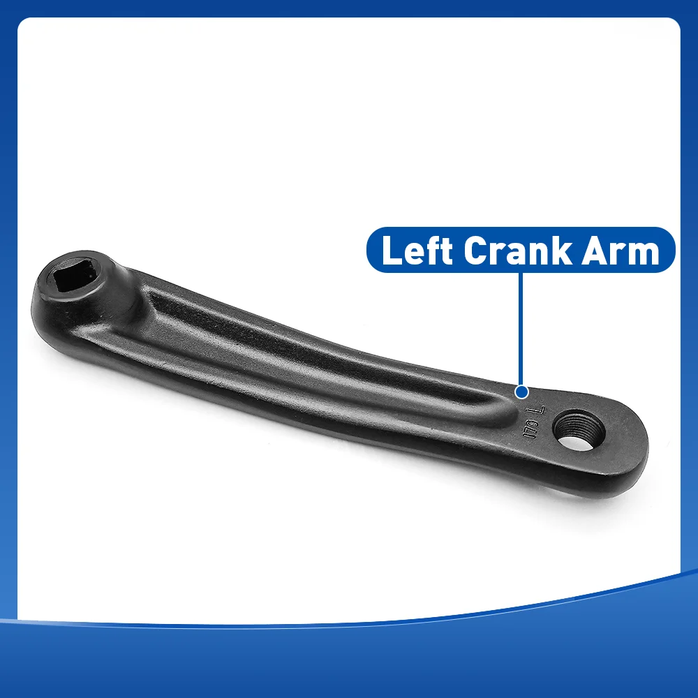 Tongsheng 크랭크 암 전기 자전거 크랭크 중반 모터 크랭크 필수 부품 중반 모터 액세서리 TSDZ2 전기 자전거