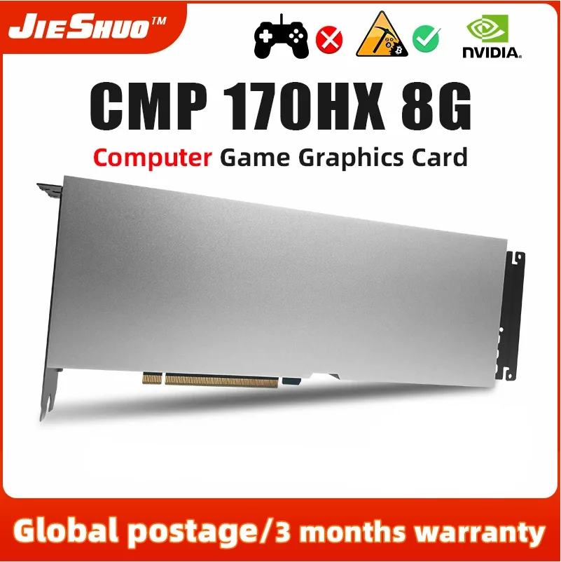 Jieshuo nvidia cmp専用マイニンググラフィックカード